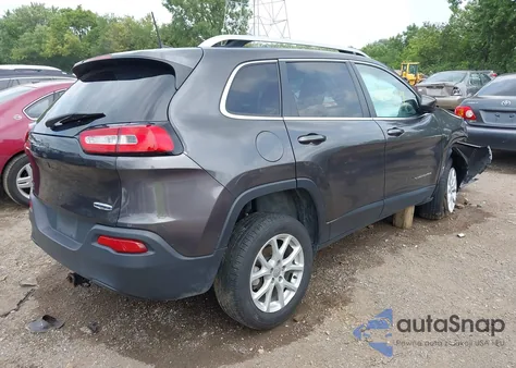 2017 Jeep Cherokee Latitude Fwd из США, поврежденный, VIN 1C4PJLCB1HW663399